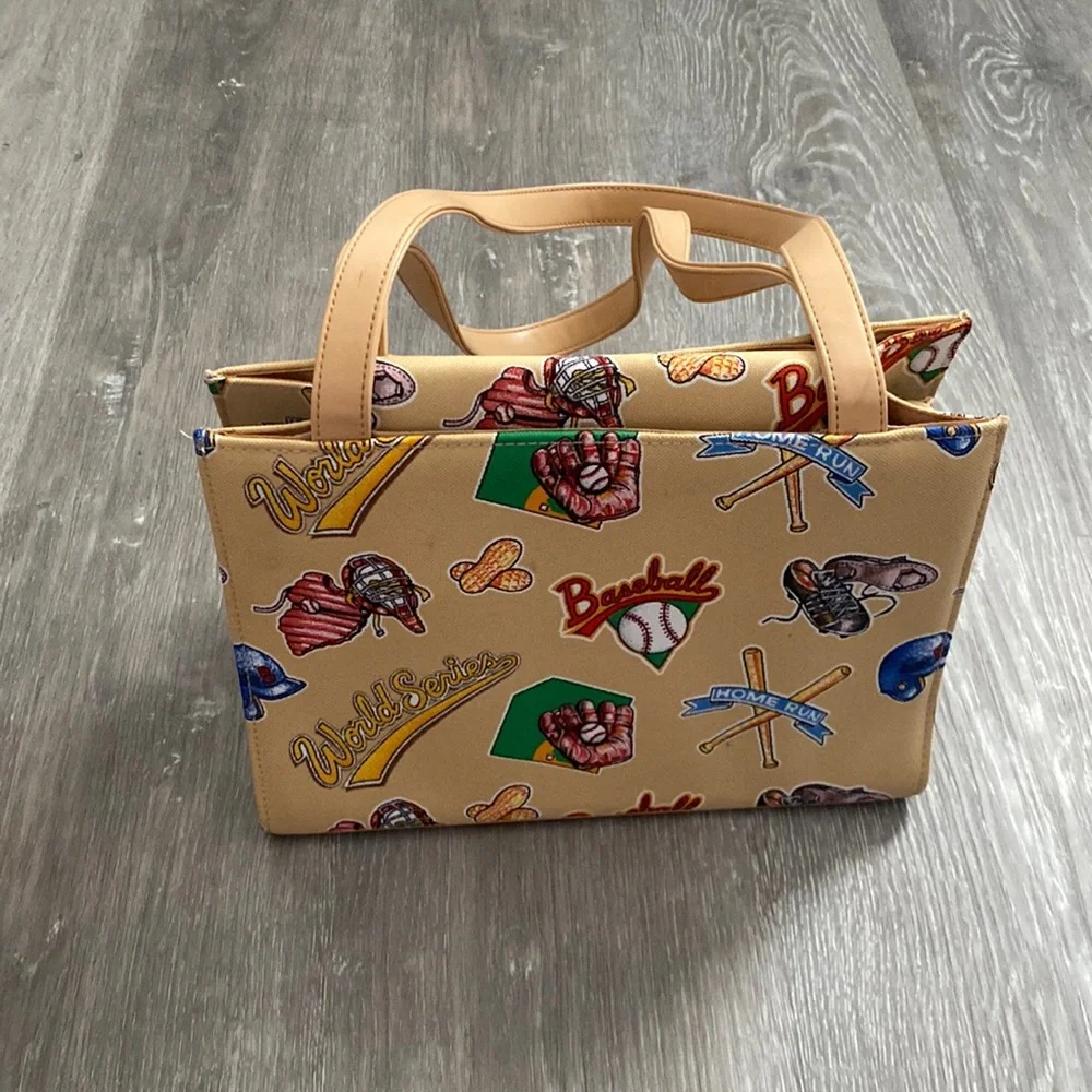 Baseball Themed Purse NWOT